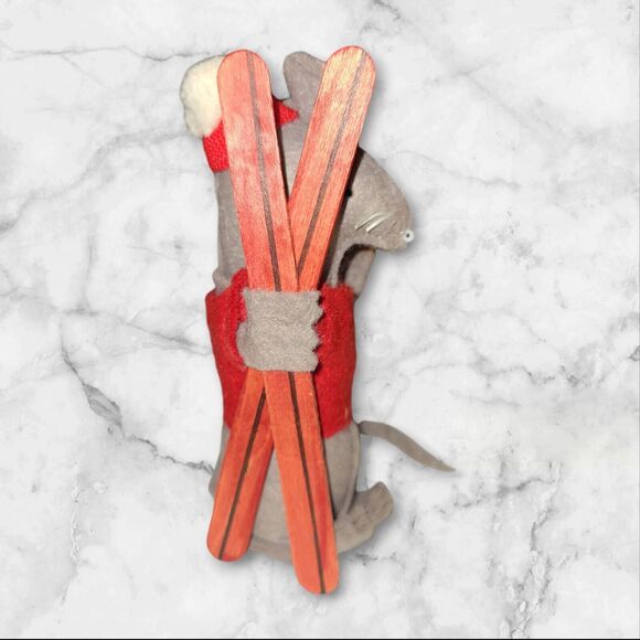 3 Vintage Odd Unusual Unique Christmas Ornaments Whimsical Folk Art Primitive - Picture 5 of 14